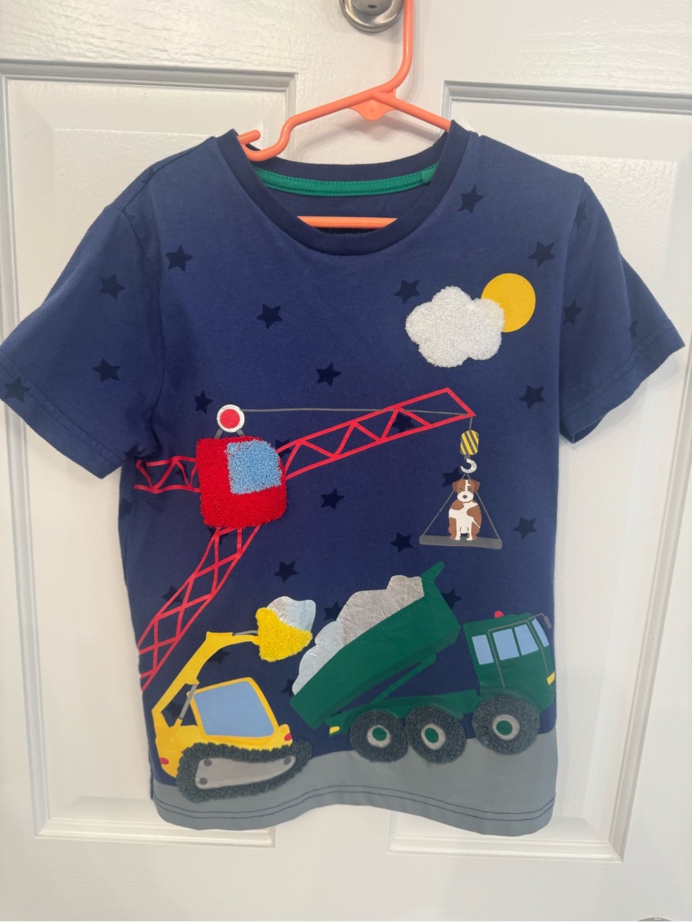 Mini Biden construction T-shirt size 7-8